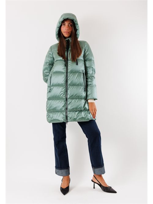 bright down jacket HOX | XD6740ACQUA MARINA